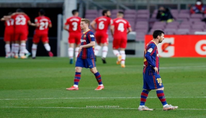 برشلونة يخسر ويفشل في العودة لصدارة الدوري الإسباني