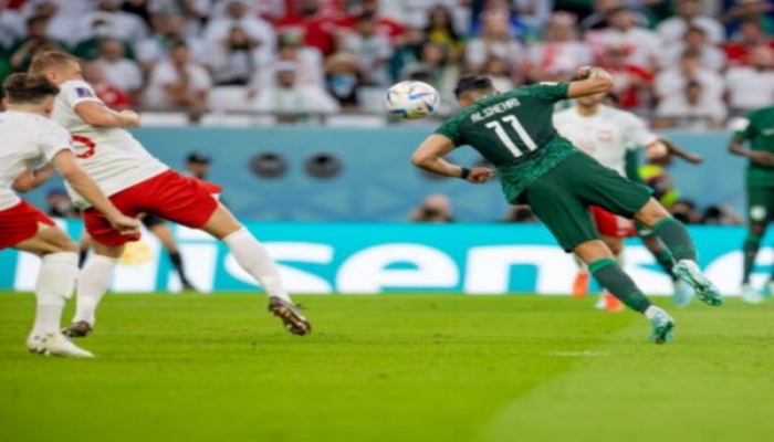 المنتخب السعودي يسقط أمام بولندا في كأس العالم
