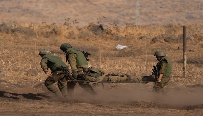 إصابة 18 جنديا في جيش الاحتلال بانفجار مسيرة فوق هضبة الجولان