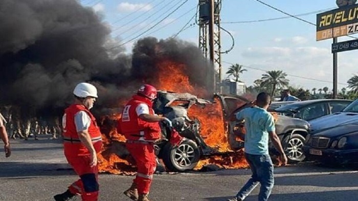 اغتيال القيادي في حماس سامر الحاج بغارة إسرائيلية في مدينة صيدا جنوبي لبنان
